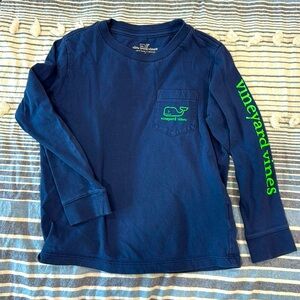 Vineyard Vines Long Sleeved Whale Tee